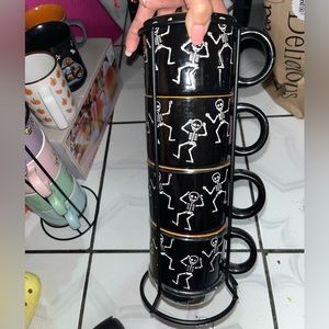 SKELETON MUG SET Halloween